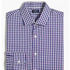 NWT - J.Crew Men's Slim Performance Dress Shirt